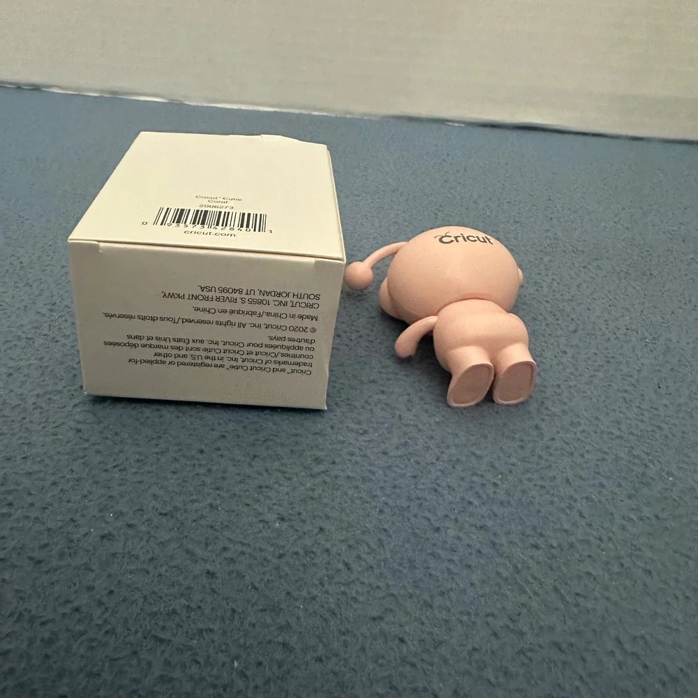 Cricut Cutie Coral 3 Inch Figurine‎ Collectible Mascot 2006273 with Box